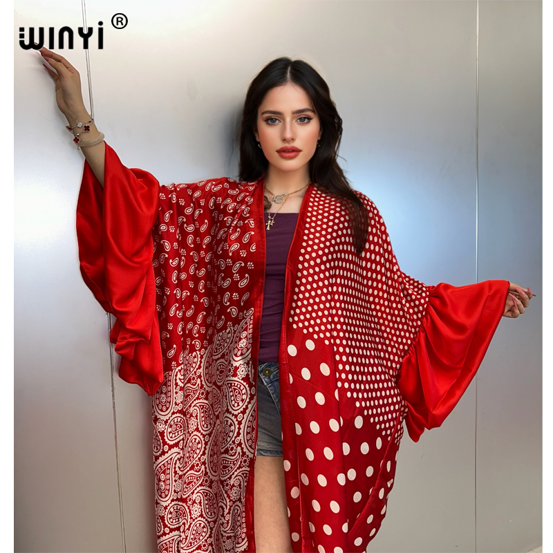 WINYI Summer Kimono Party Dres - огляд і ціна Cover Up Kaftan
