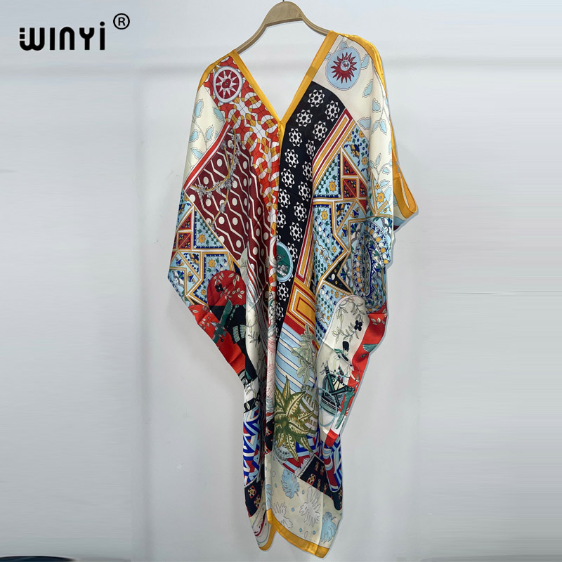 WINYI 2023 new Bohemian fashio - огляд і ціна Cover Up Kaftan