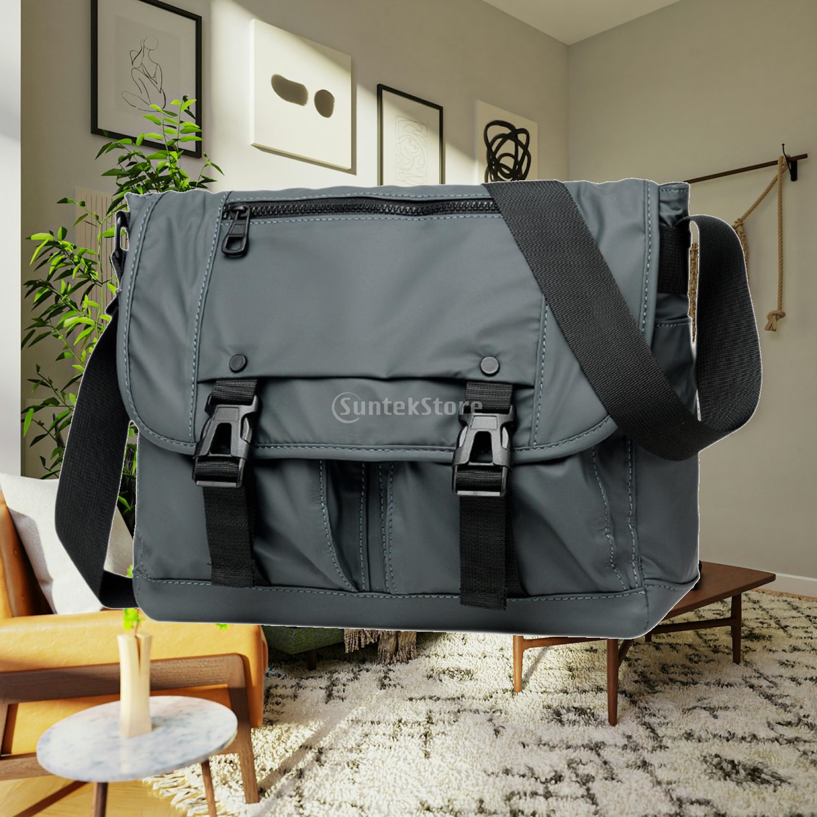 Messenger Bag Multilayer Pocke - огляд і ціна Tote Bag Beach