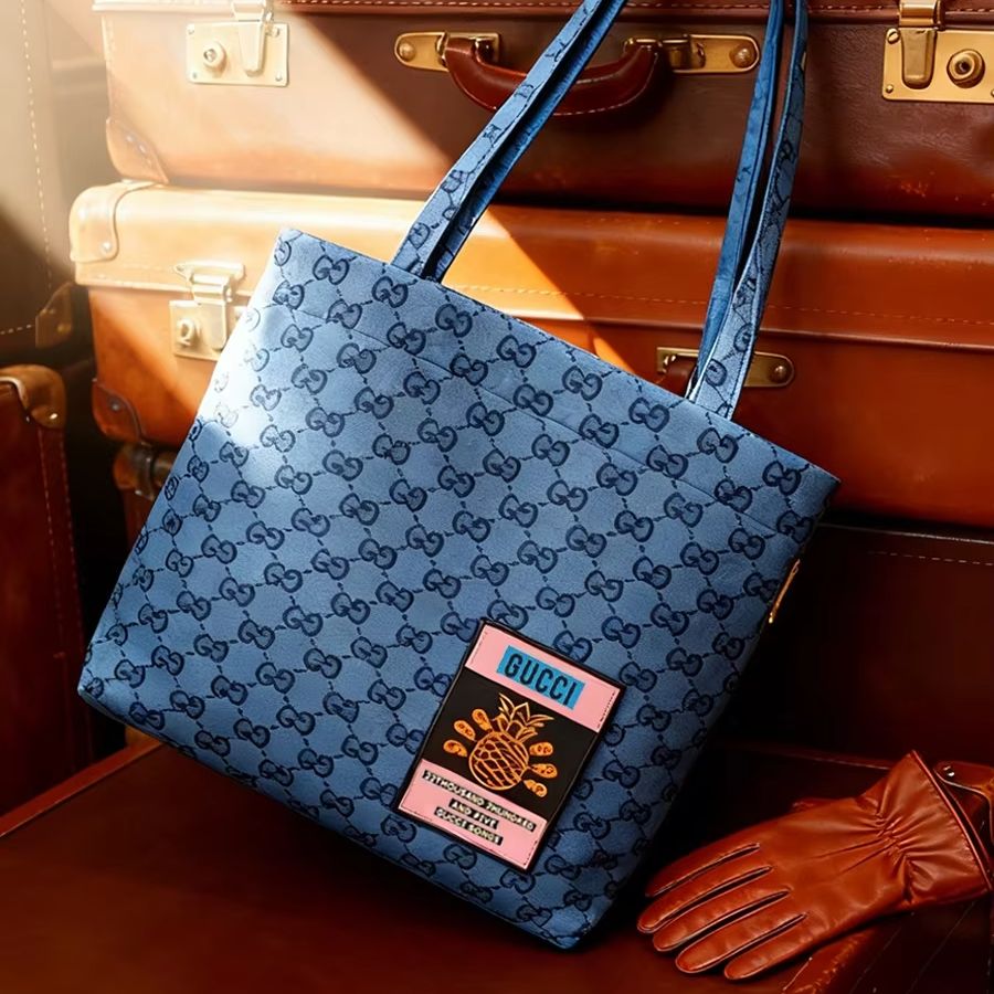 GUCCI bag Womens Canvas Tote B - огляд і ціна Tote Bag Beach