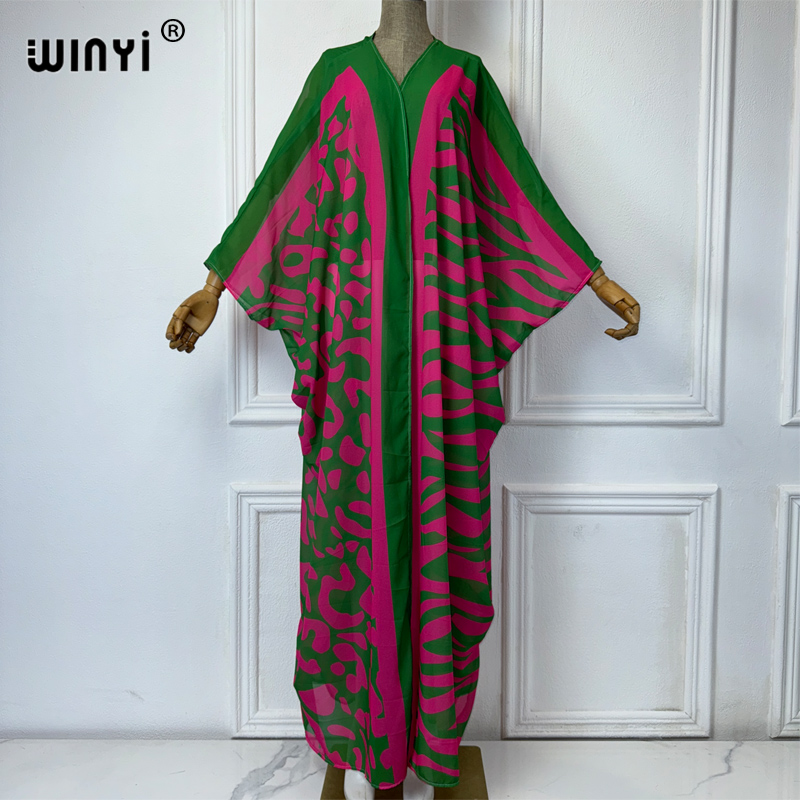 WINYI Africa Bohemia Print Kim - огляд і ціна Cover Up Kaftan