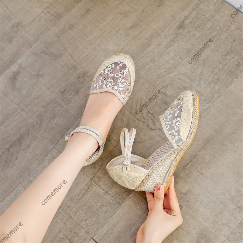 Women's Lace Mesh Espadrille W - огляд і ціна Wedge Espadrille Women