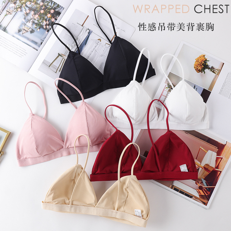 3D Sexy Lingerie Seamless Spor - огляд і ціна Bralette Triangle Set